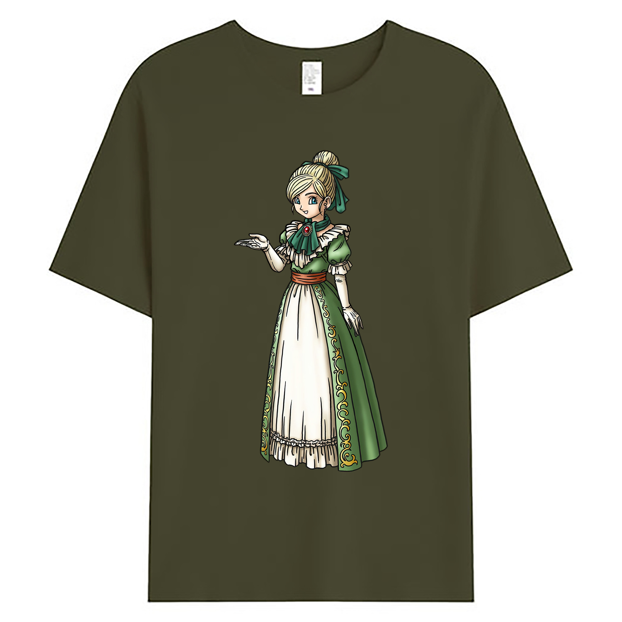 （画像用） ドラゴンクエスト Doragon Kuesuto Dragon Quest 綿100％ メンズ半袖Tシャツ｜肌触りやわらか＆通気性